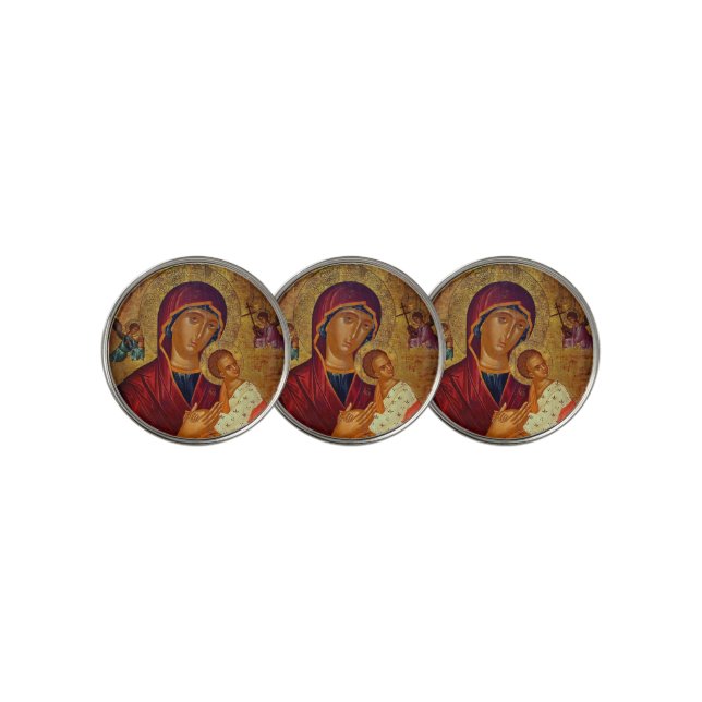 Theotokos Amolyntos Golf Ball Marker (3 Up)