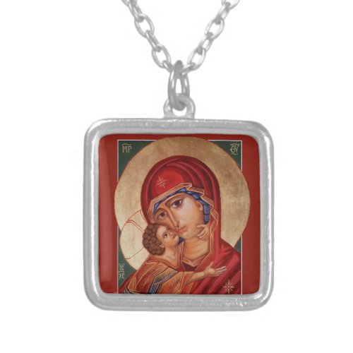 Theotokos Icon Necklace