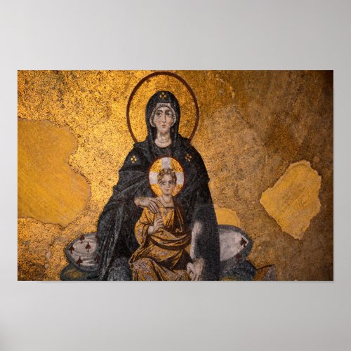 TheotokosMary mother of Jesus Poster