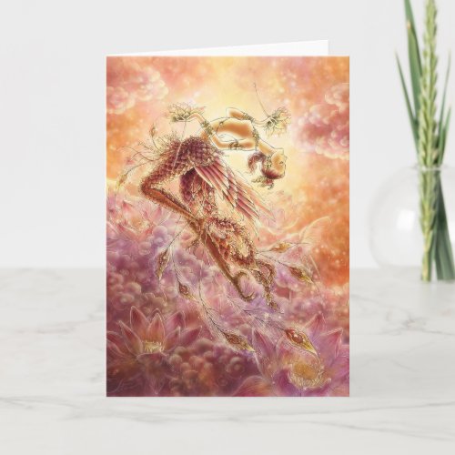 Thep Kinnaree Greeting Card