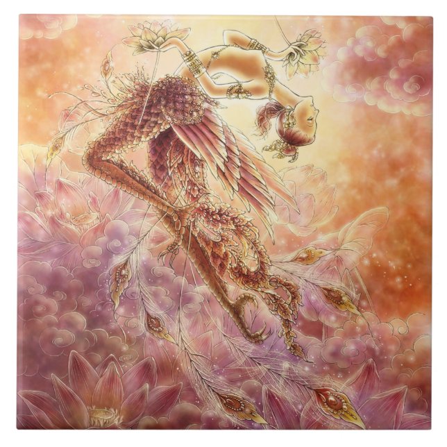 Thep Kinnaree Tile (Front)