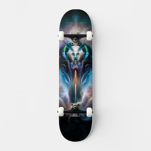 Thera The Ethereal Queen Skateboard Plus Hardware Deck (Front)