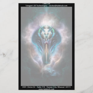 Thera The Ethereal Queen Stationery
