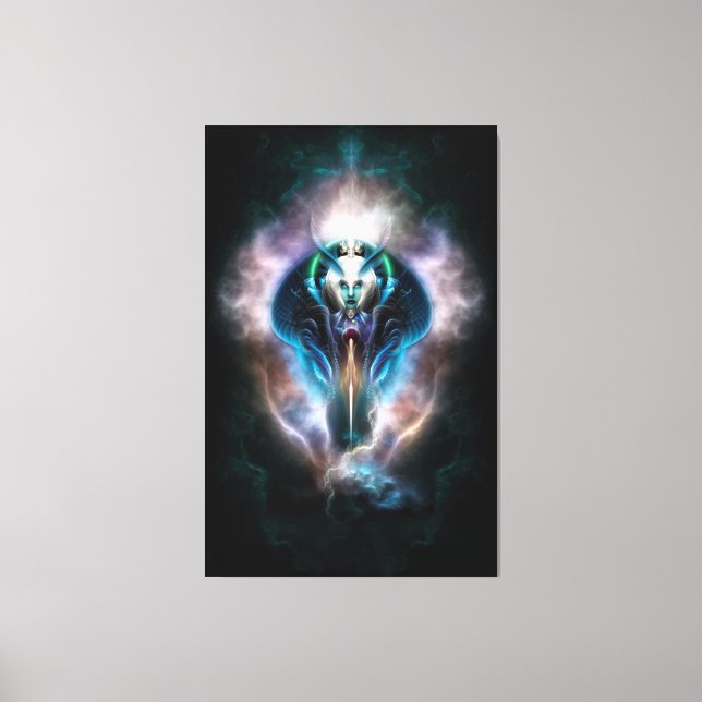Thera The Ethereal Queen Wrapped Canvas Print (Front)