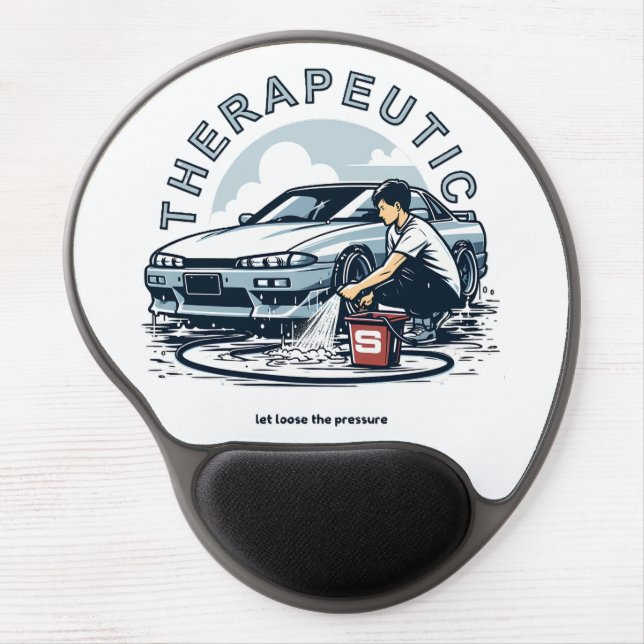 Therapeutic : car enthusiasts gel mouse pad (Front)
