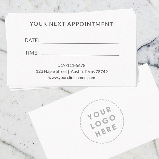 Therapist Appointment Card (Creator Uploaded)