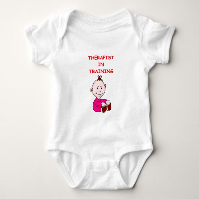 THERAPIST BABY BODYSUIT (Front)