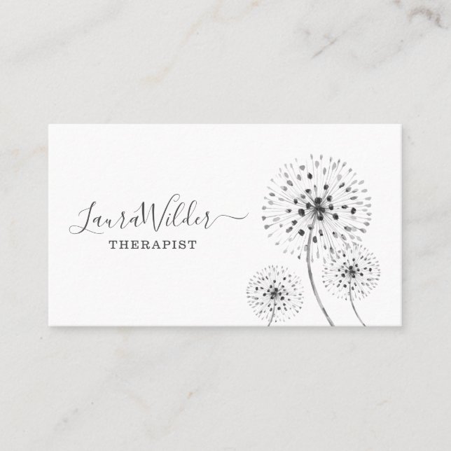 Therapist Business Card (Front)