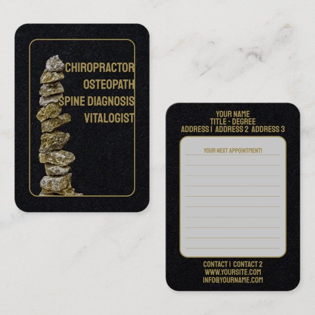 Therapist - Business Card (Front/Back)