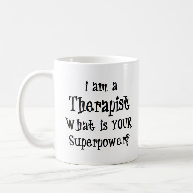 therapist coffee mug (Left)