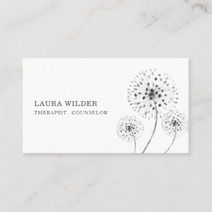 Therapist Counselor Business Card