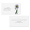 Therapist Counselor Daisy Business Card