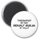 Therapist Deadly Ninja by Night Magnet