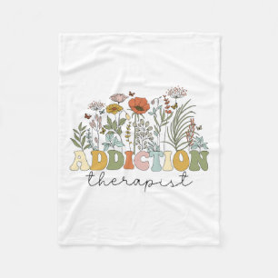 Therapist Mental Health Therapy Behavioral 1  Fleece Blanket