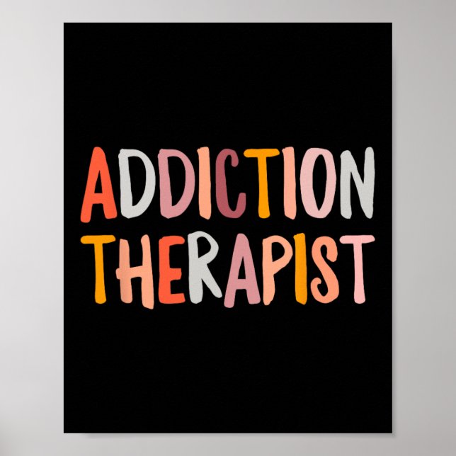 Therapist Mental Health Therapy Behavioral  Poster (Front)