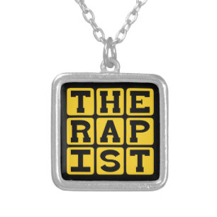 Therapist, Psychologist or Psychiatrist Silver Plated Necklace