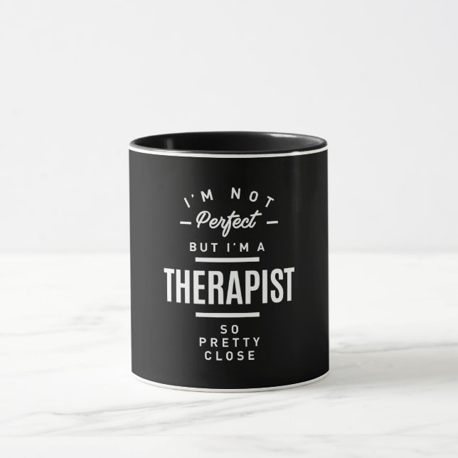 Therapist Work Job Title Gift Mug (Center)