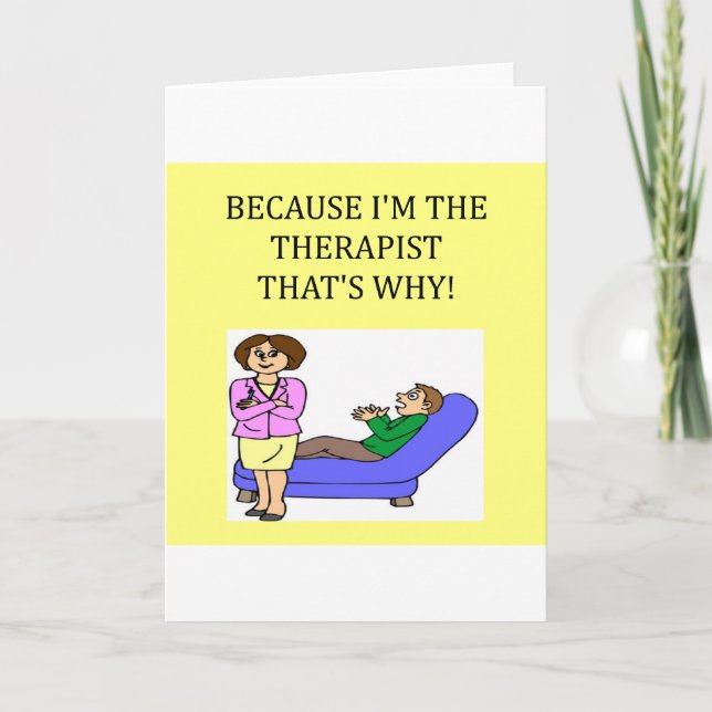 therapists know best card (Front)