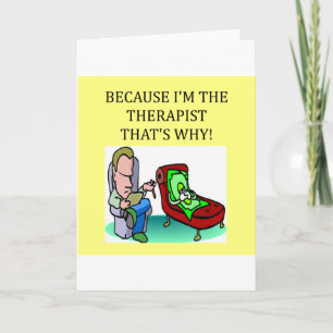 therapists know best card
