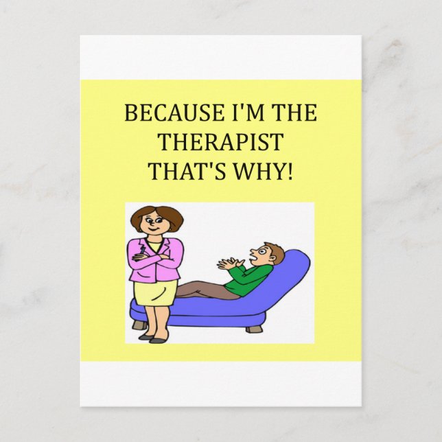 therapists know best postcard (Front)