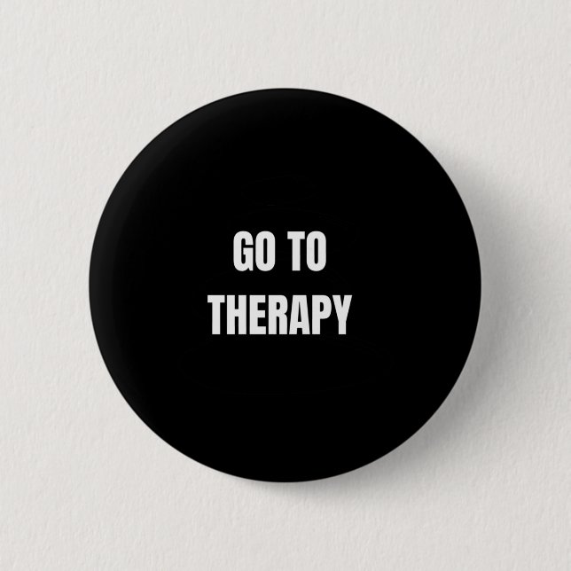 Therapy A Journey To Healing  Button (Front)