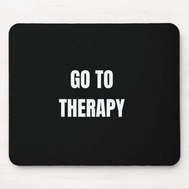 Therapy A Journey To Healing  Mouse Pad (Front)