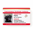 Therapy Animal ID One Photo Option Badge