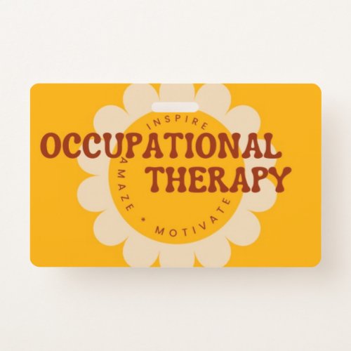Therapy badge