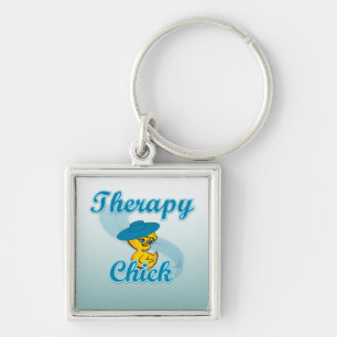 Therapy Chick #3 Keychain