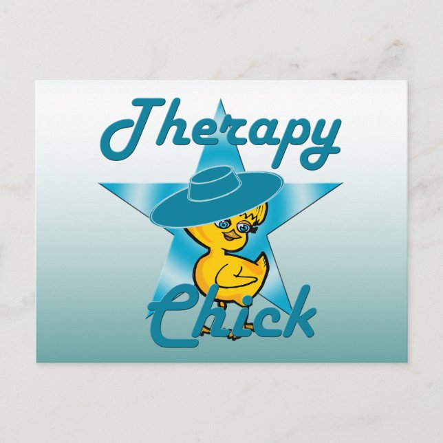 Therapy Chick #7 Postcard (Front)