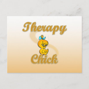 Therapy Chick Postcard