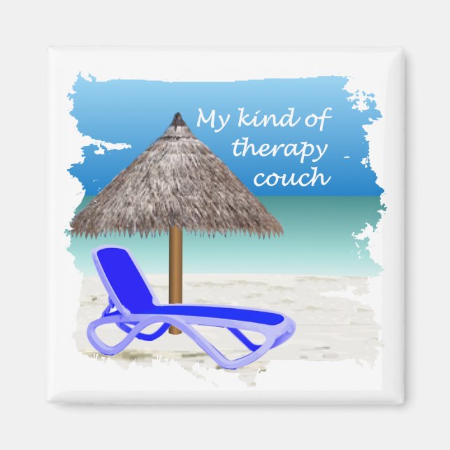 Therapy Couch Magnet (Front)