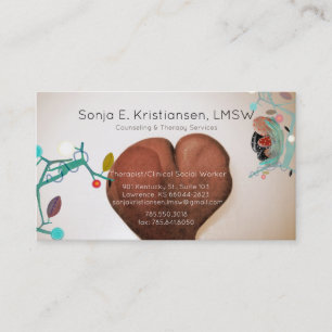 Therapy & Counseling Services Appointment Card