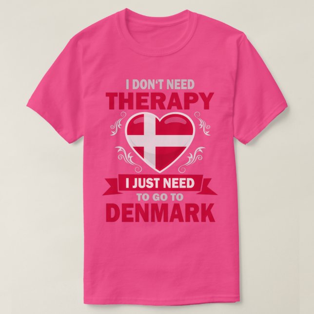 Therapy Denmark T-Shirt (Design Front)