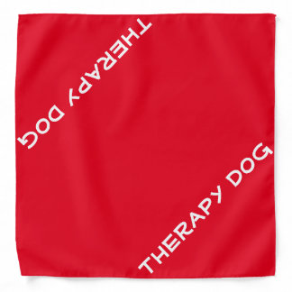 Therapy Dog Bandana