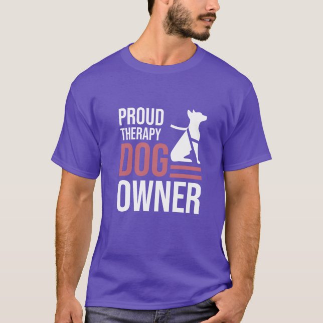 Therapy Dog gift friends T-Shirt (Front)