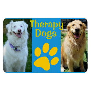 Therapy Dog Magnet