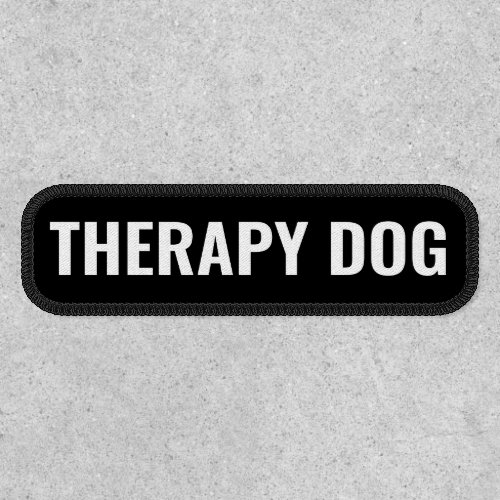 Therapy Dog Patch