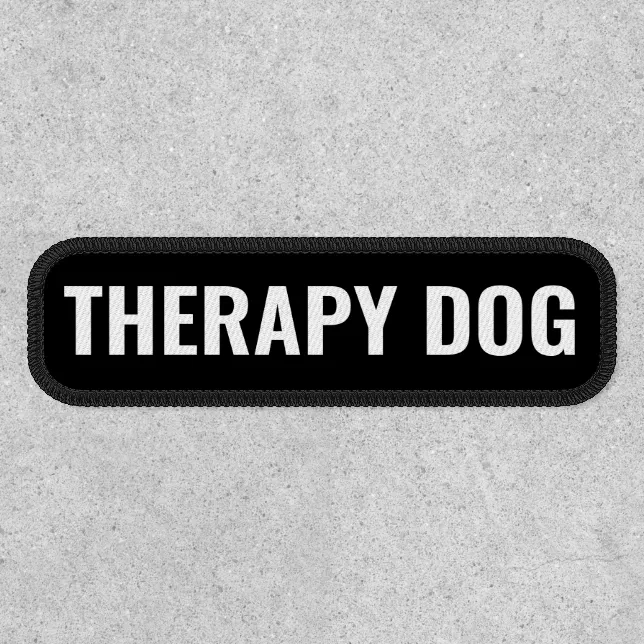 Therapy Dog Patch | Zazzle