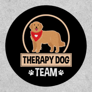 Therapy Dog Team Patch