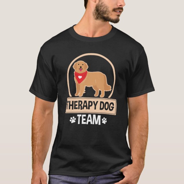 Therapy Dog Team T-Shirt (Front)