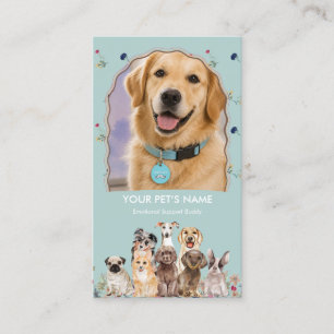 Therapy Dog Trading Business Card