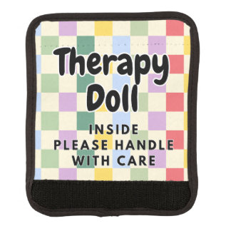 Therapy Doll Luggage Handle Wrap