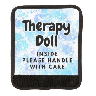 Therapy Doll Luggage Handle Wrap