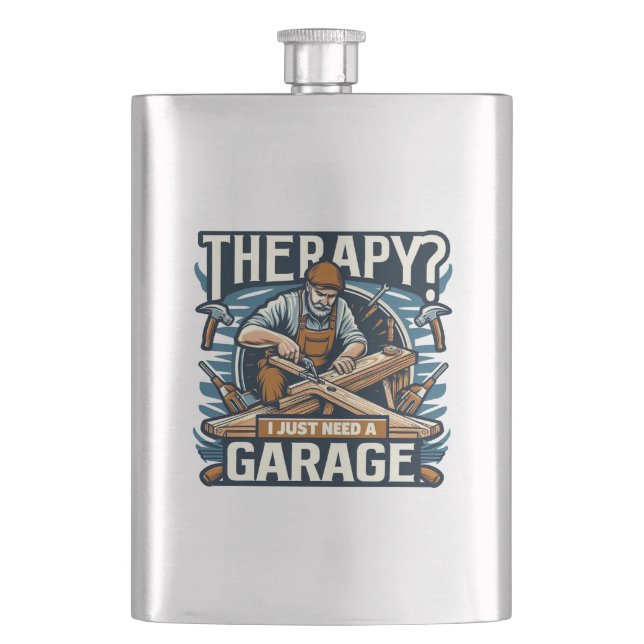 Therapy? I Just Need A Garage Flask (Front)