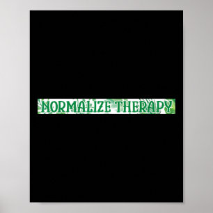 Therapy Mental Health Awareness Warrior Counselor  Poster