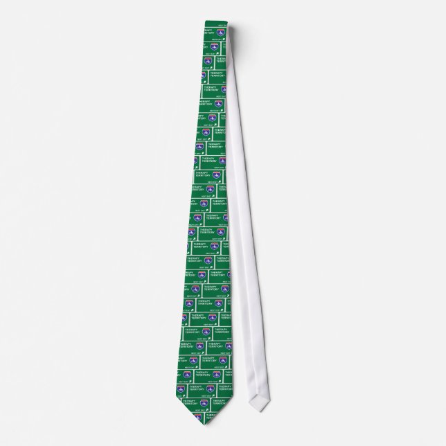 Therapy Next Exit Neck Tie (Front)