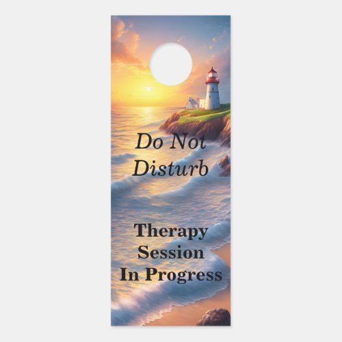 Therapy Session Do Not Disturb  Door Hanger