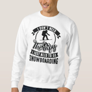 Therapy Snowboarding Sweatshirt