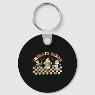 Therapy Squad Slp Ot Pt Ghost Halloween Nurse Cost Keychain